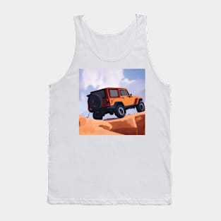 Jeep Wrangler offroading in Moab Tank Top